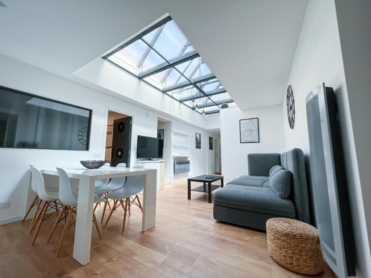 Loft Apaisant Dans Quartier Calme Apartamento Estrasburgo Exterior foto